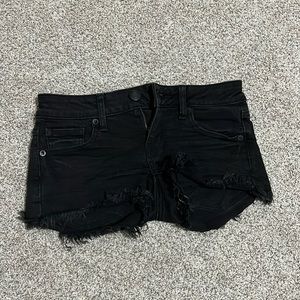 American Eagle super low shortie shorts
